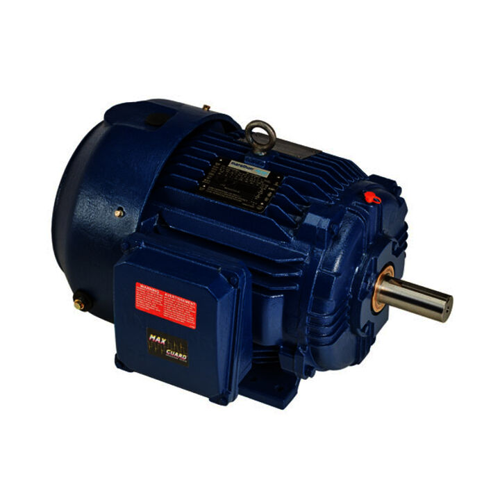 Severe Duty Motor, 150 HP, 3 Ph, 60 Hz, 460 V, 3600 RPM, 445TS Frame, TEFC