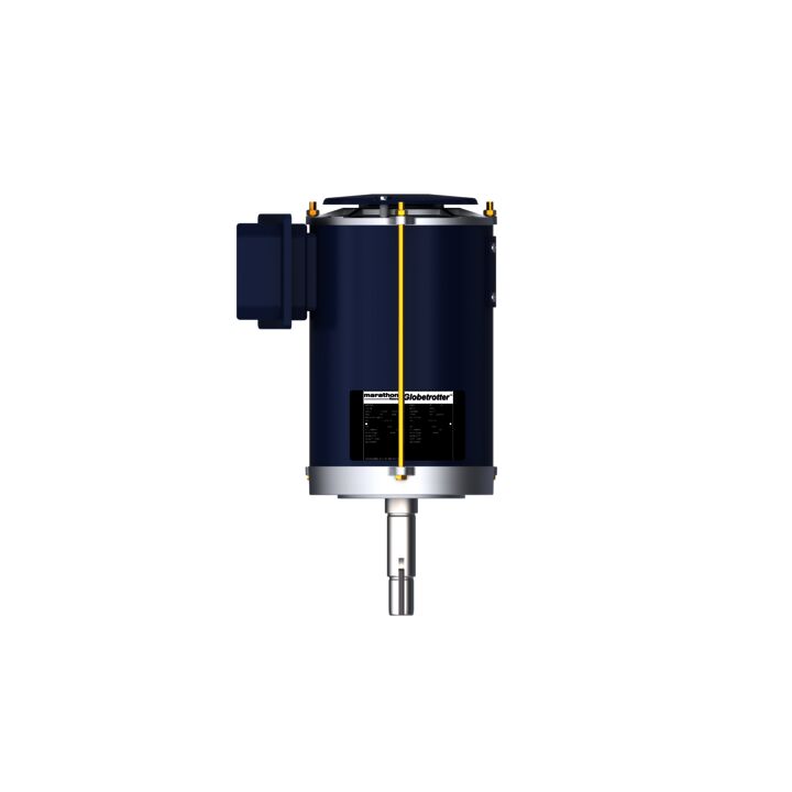 Close-Coupled Pump Motor, 1 & 0.75 HP, 3 Ph, 60 & 50 Hz, 208-230/460 & 190/380 V, 1800 & 1500 RPM, 143JMV Frame, DP