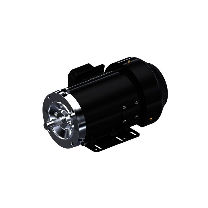 General Purpose Motor, 1 & 0.75 HP, 3 Ph, 60 & 50 Hz, 208-230/460 & 190/380 V, 1800 & 1500 RPM, 143TC Frame, TEFC