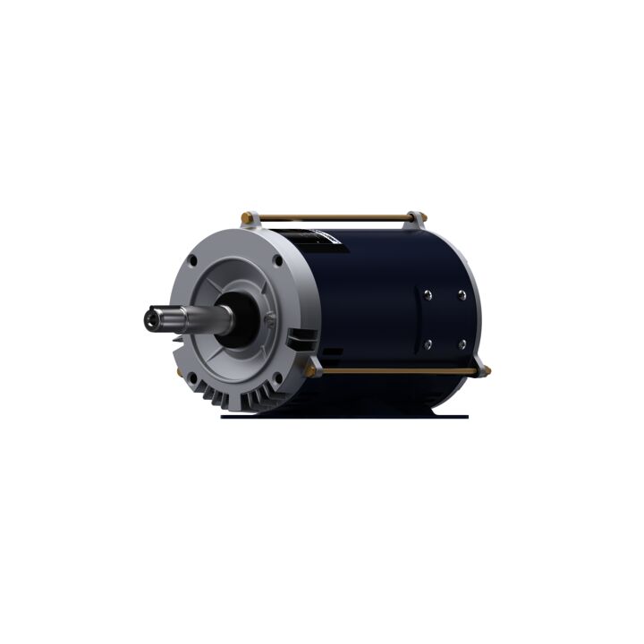 Close-Coupled Pump Motor, 1.50 & 1.50 HP, 3 Ph, 60 & 50 Hz, 208-230/460 & 190/380 V, 1800 & 1500 RPM, 145JM Frame, DP