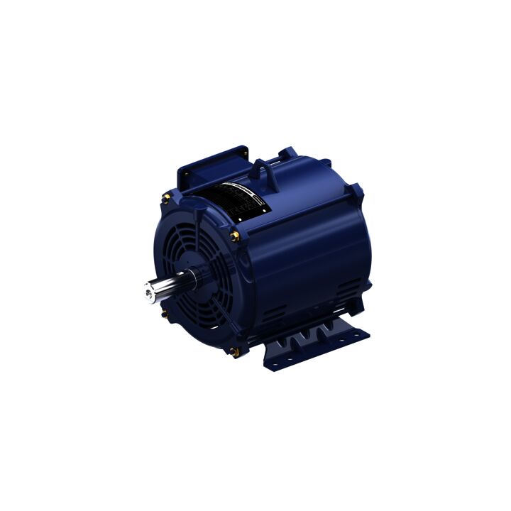 General Purpose Motor, 1.50 HP, 3 Ph, 60 Hz, 200 V, 1200 RPM, 182T Frame, DP