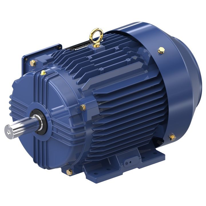 General Purpose Motor, 10 & 5 HP, 3 Ph, 60 & 50 Hz, 230/460 & 190/380 V, 4000 & 3000 RPM, 213T Frame, TEFC