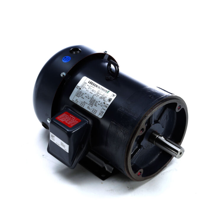 General Purpose Motor, 5 & 3 HP, 3 Ph, 60 & 50 Hz, 230/460 & 190/380 V, 3600 & 3000 RPM, 184TC Frame, TEFC