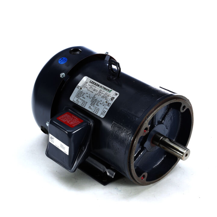 General Purpose Motor, 5 & 3 HP, 3 Ph, 60 & 50 Hz, 230/460 & 190/380 V, 1800 & 1500 RPM, 184TC Frame, TEFC