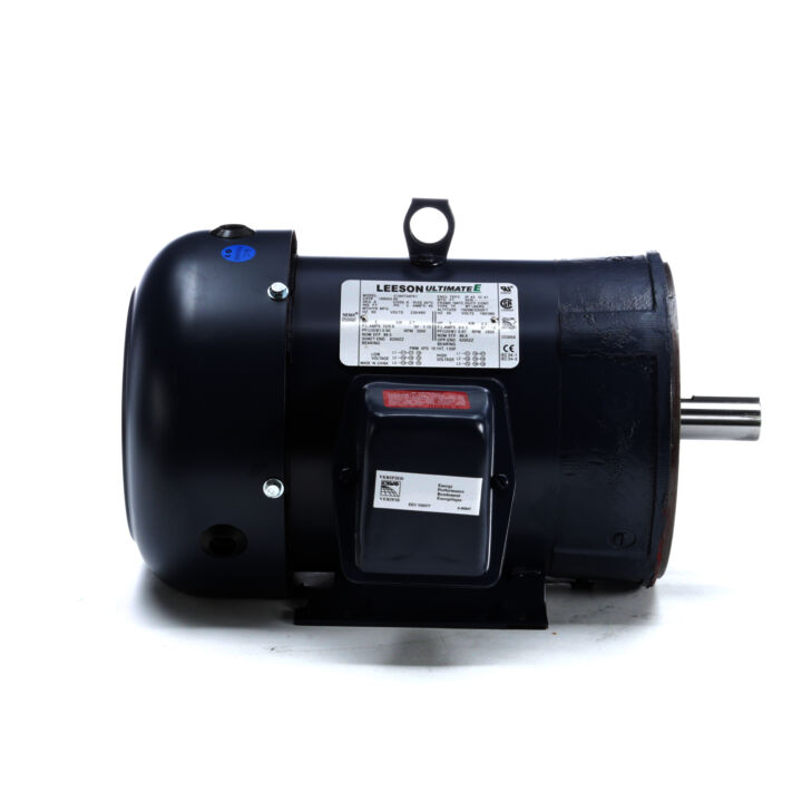 General Purpose Motor, 5 & 3 HP, 3 Ph, 60 & 50 Hz, 230/460 & 190/380 V, 3600 & 3000 RPM, 184TC Frame, TEFC