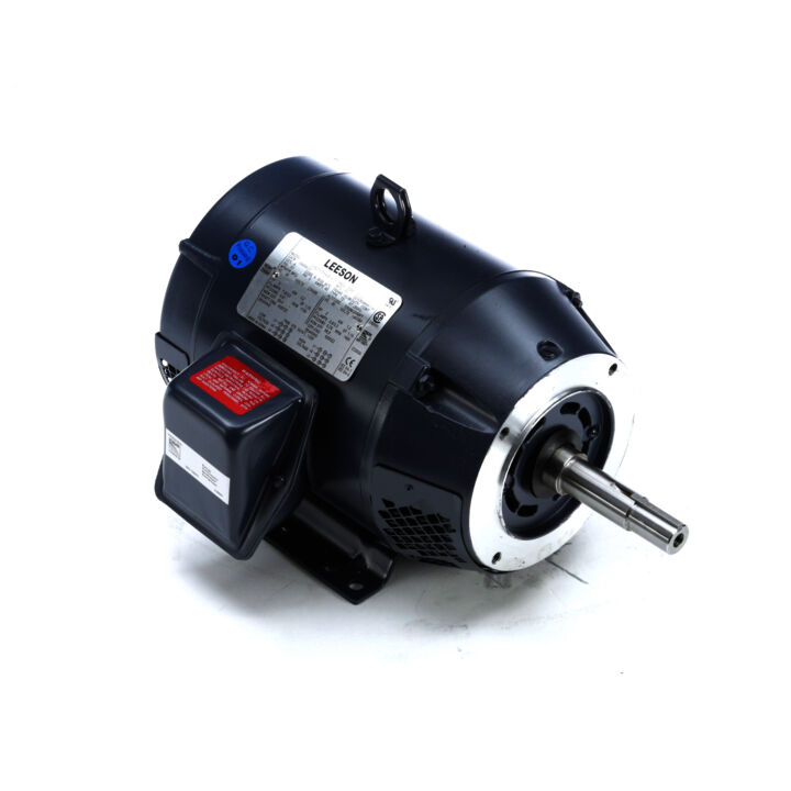 Close-Coupled Pump Motor, 3 & 2 HP, 3 Ph, 60 & 50 Hz, 230/460 & 190/380 V, 1800 & 1500 RPM, 182JM Frame, DP