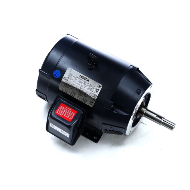 Close-Coupled Pump Motor, 3 & 2 HP, 3 Ph, 60 & 50 Hz, 230/460 & 190/380 V, 1800 & 1500 RPM, 182JM Frame, DP