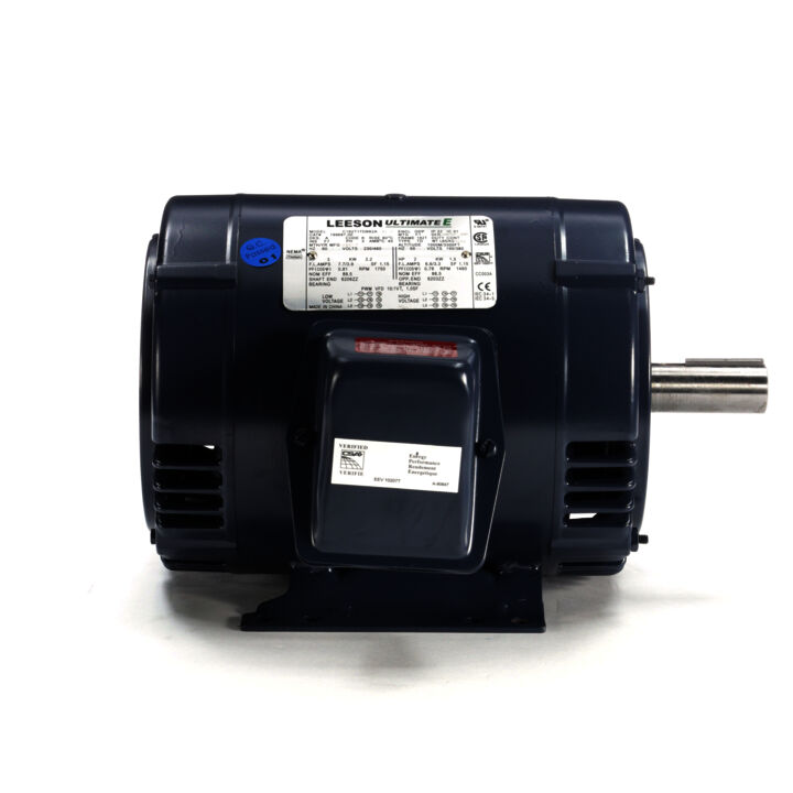 General Purpose Motor, 3 & 2 HP, 3 Ph, 60 & 50 Hz, 230/460 & 190/380 V, 1800 & 1500 RPM, 182T Frame, DP