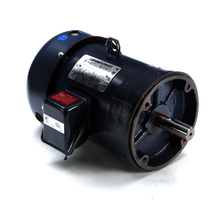 General Purpose Motor, 5 & 3 HP, 3 Ph, 60 & 50 Hz, 230/460 & 190/380 V, 3600 & 3000 RPM, 184TC Frame, TEFC