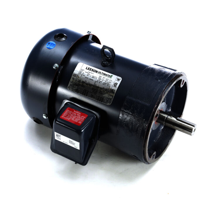 General Purpose Motor, 5 & 3 HP, 3 Ph, 60 & 50 Hz, 230/460 & 190/380 V, 3600 & 3000 RPM, 184TC Frame, TEFC