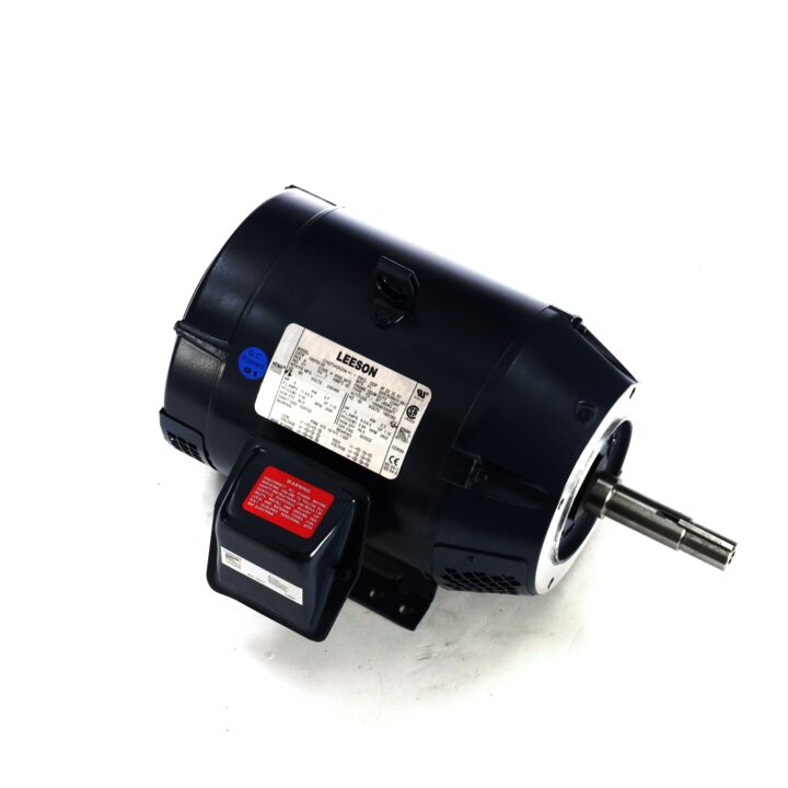Close-Coupled Pump Motor, 5 & 3 HP, 3 Ph, 60 & 50 Hz, 230/460 & 190/380 V, 3600 & 3000 RPM, 182JM Frame, DP