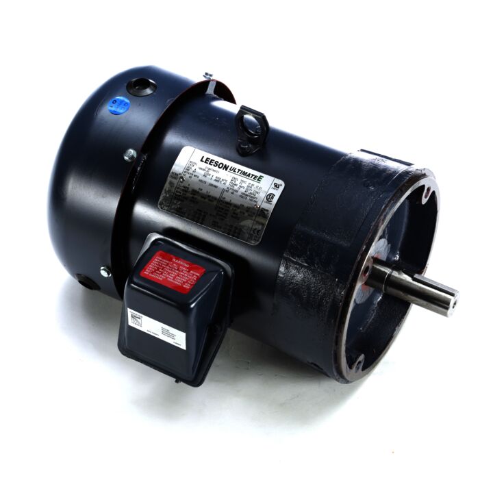 General Purpose Motor, 5 & 3 HP, 3 Ph, 60 & 50 Hz, 230/460 & 190/380 V, 3600 & 3000 RPM, 184TC Frame, TEFC