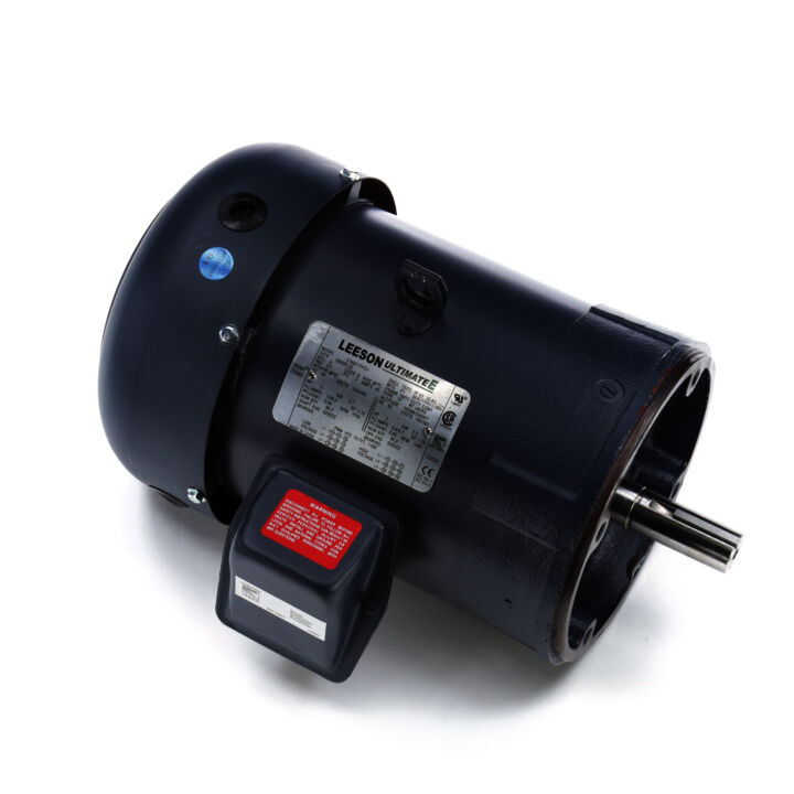 General Purpose Motor, 5 & 3 HP, 3 Ph, 60 & 50 Hz, 230/460 & 190/380 V, 1800 & 1500 RPM, 184TC Frame, TEFC