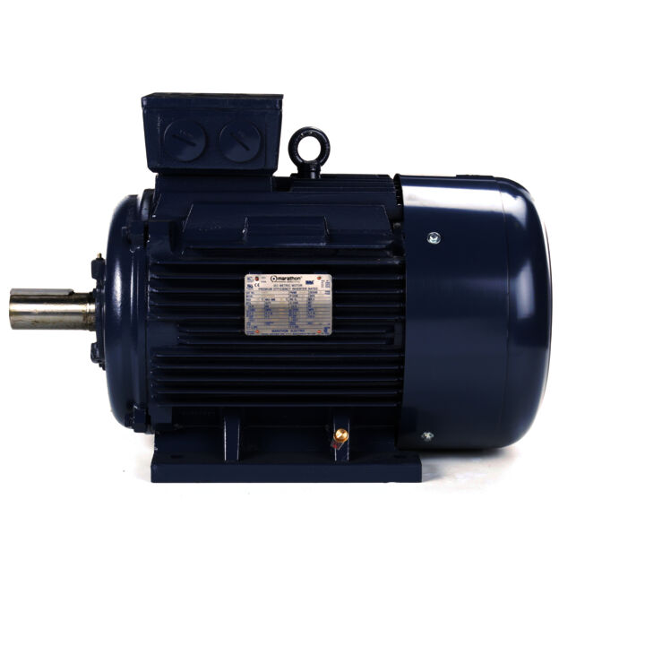 Cast Iron Motor, 25 & 20 HP, 3 Ph, 60 & 50 Hz, 230/460 & 200/400 V, 1200 & 1000 RPM, 200L Frame, TEFC