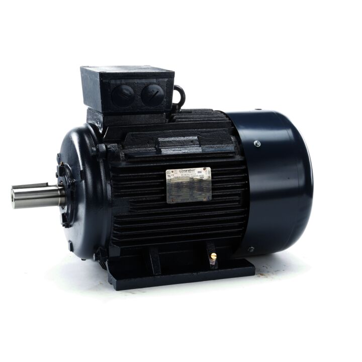 Cast Iron Motor, 30 & 25 HP, 3 Ph, 60 & 50 Hz, 230/460 & 200/400 V, 1200 & 1000 RPM, 200L Frame, TEFC