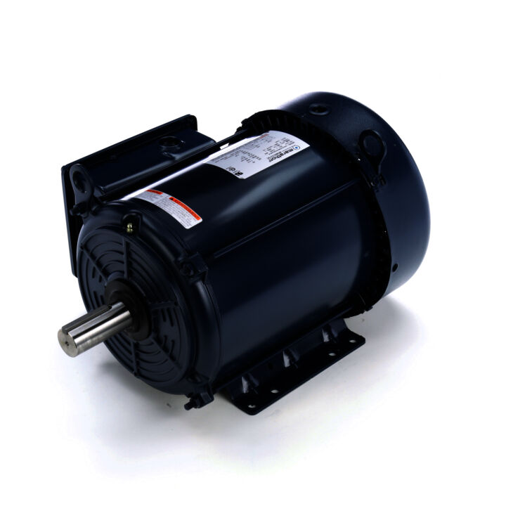 General Purpose Motor, 7.50 HP, 1 Ph, 60 Hz, 208-230 V, 3600 RPM, 213T Frame, TEFC