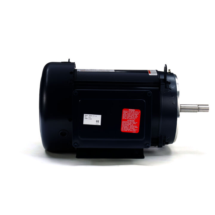 Close-Coupled Pump Motor, 7.50 HP, 1 Ph, 60 Hz, 230 V, 3600 RPM, 213JM Frame, TEFC