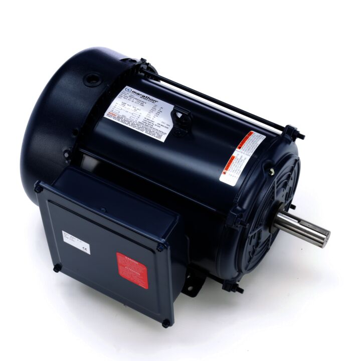 General Purpose Farm Duty Motor, 5 HP, 1 Ph, 60 Hz, 230 V, 1800 RPM, 213TZ Frame, TEFC