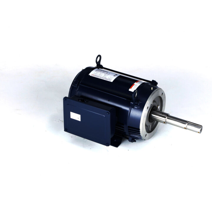 Close-Coupled Pump Motor, 7.50 HP, 1 Ph, 60 Hz, 230 V, 3600 RPM, 213JP Frame, DP