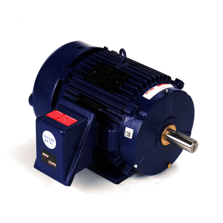 Severe Duty Motor, 7.50 HP, 3 Ph, 60 Hz, 460 V, 1800 RPM, 213T Frame, TEFC