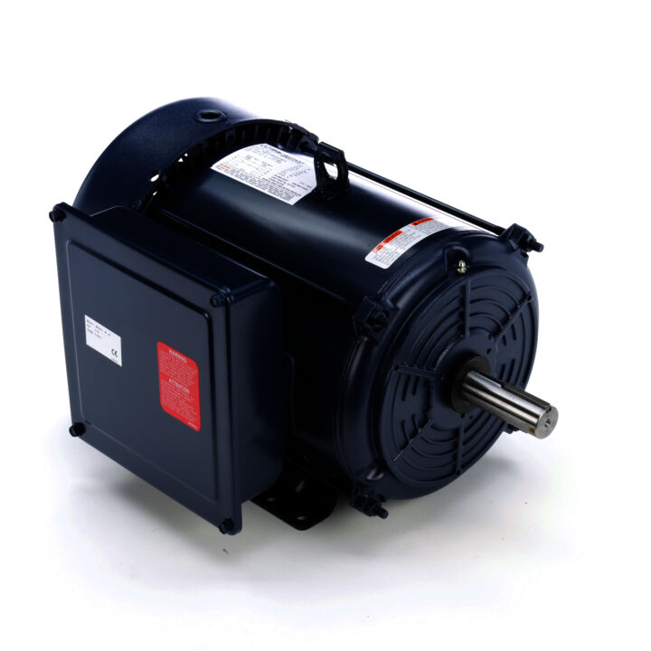 General Purpose Farm Duty Motor, 5 HP, 1 Ph, 60 Hz, 230 V, 1800 RPM, 213TZ Frame, TEFC