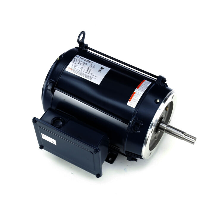 Close-Coupled Pump Motor, 7.50 HP, 1 Ph, 60 Hz, 230 V, 3600 RPM, 213JM Frame, DP