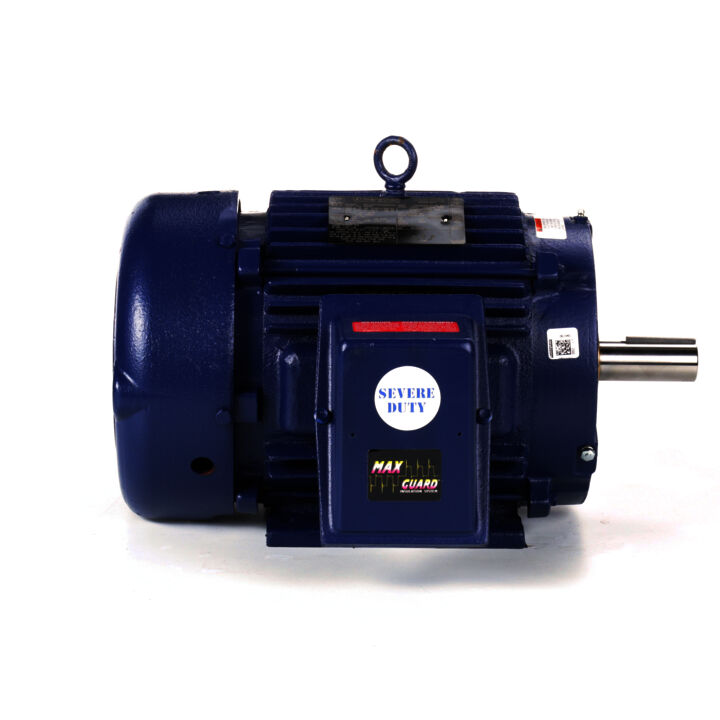 Severe Duty Motor, 7.50 HP, 3 Ph, 60 Hz, 460 V, 1800 RPM, 213T Frame, TEFC