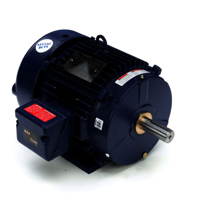 Severe Duty Motor, 3 HP, 3 Ph, 60 Hz, 460 V, 1200 RPM, 213T Frame, TEFC