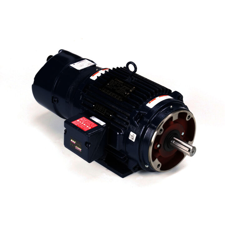 Brake Motor, 7.50 HP, 3 Ph, 60 Hz, 230/460 V, 1800 RPM, 213TC Frame, TENV