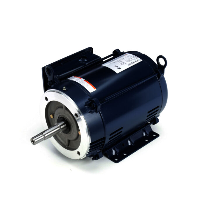 Close-Coupled Pump Motor, 7.50 HP, 1 Ph, 60 Hz, 230 V, 3600 RPM, 213JM Frame, DP