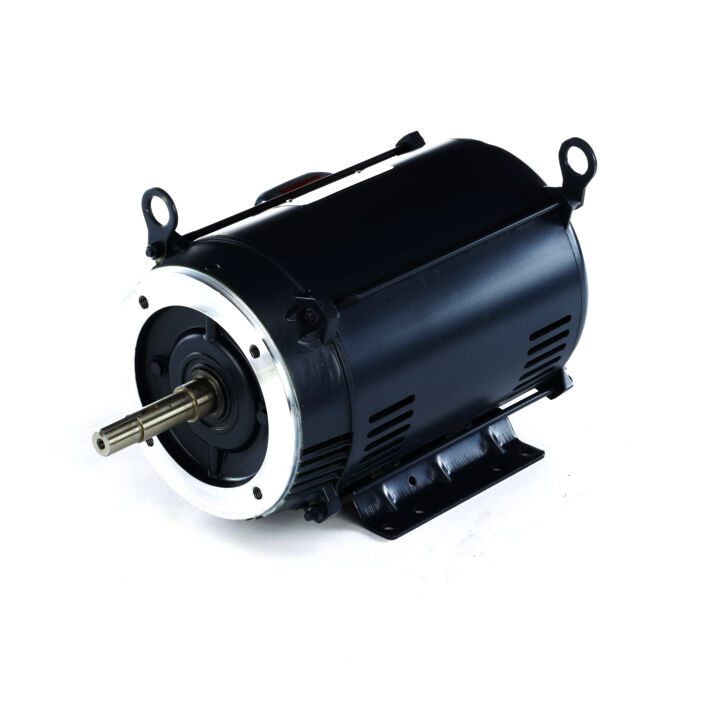 Close-Coupled Pump Motor, 3 HP, 3 Ph, 60 Hz, 575 V, 1200 RPM, 213JMV Frame, DP