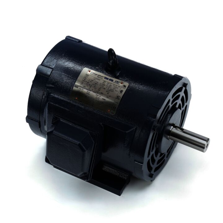 General Purpose Motor, 7.50 HP, 3 Ph, 60 Hz, 575 V, 1800 RPM, 213T Frame, DP