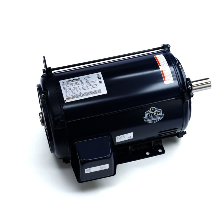 General Purpose Motor, 7.50 & 5 HP, 3 Ph, 60 & 50 Hz, 230/460 & 190/380 V, 1800 & 1500 RPM, 213T Frame, DP