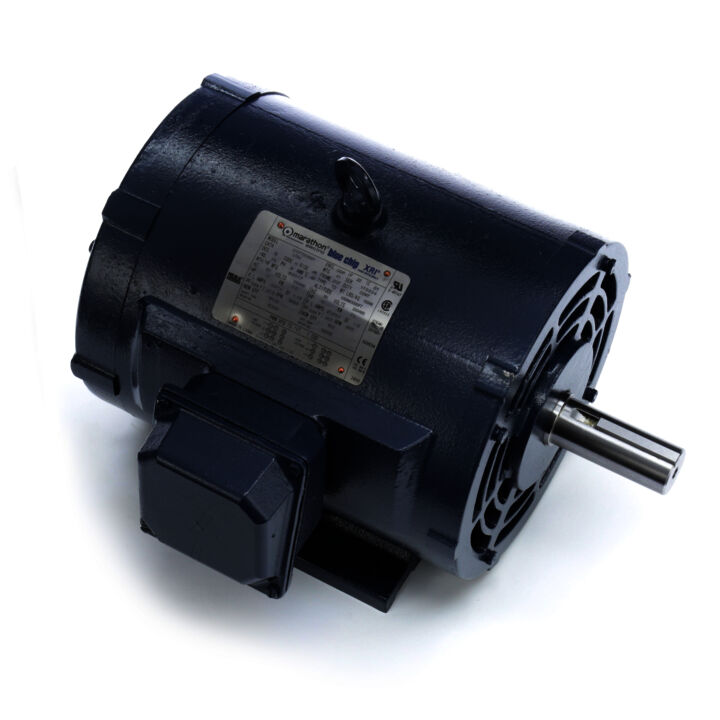 General Purpose Motor, 10 & 10 HP, 3 Ph, 60 & 50 Hz, 208-230/460 & 200/400 V, 3600 & 3000 RPM, 213T Frame, DP