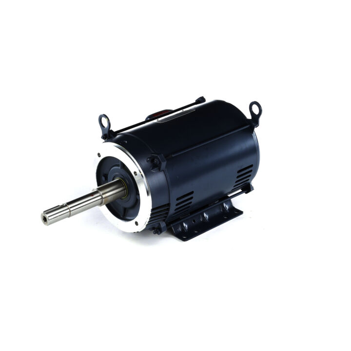 Close-Coupled Pump Motor, 3 HP, 3 Ph, 60 Hz, 575 V, 1200 RPM, 213JPV Frame, DP