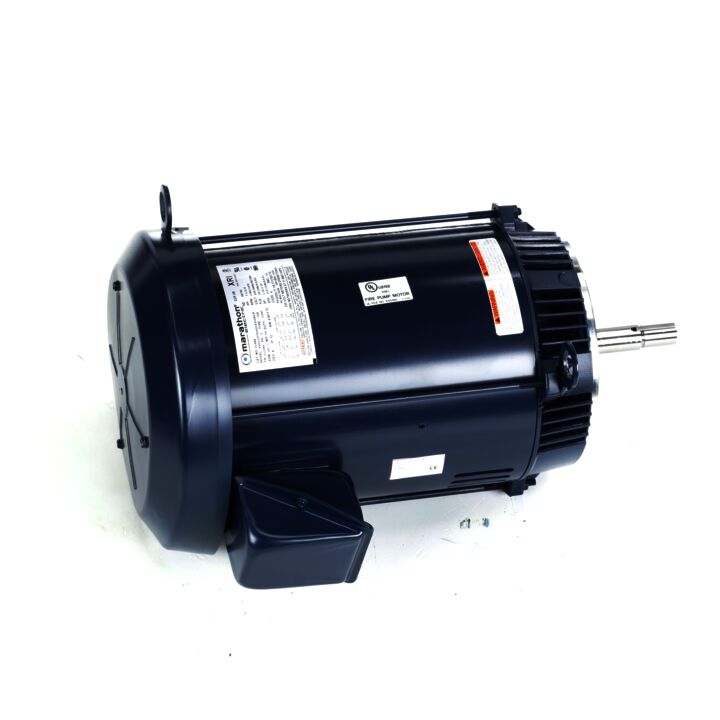 Close-Coupled Pump Motor, 7.50 & 5 HP, 3 Ph, 60 & 50 Hz, 230/460 & 190/380 V, 1800 & 1500 RPM, 213JMV Frame, DP