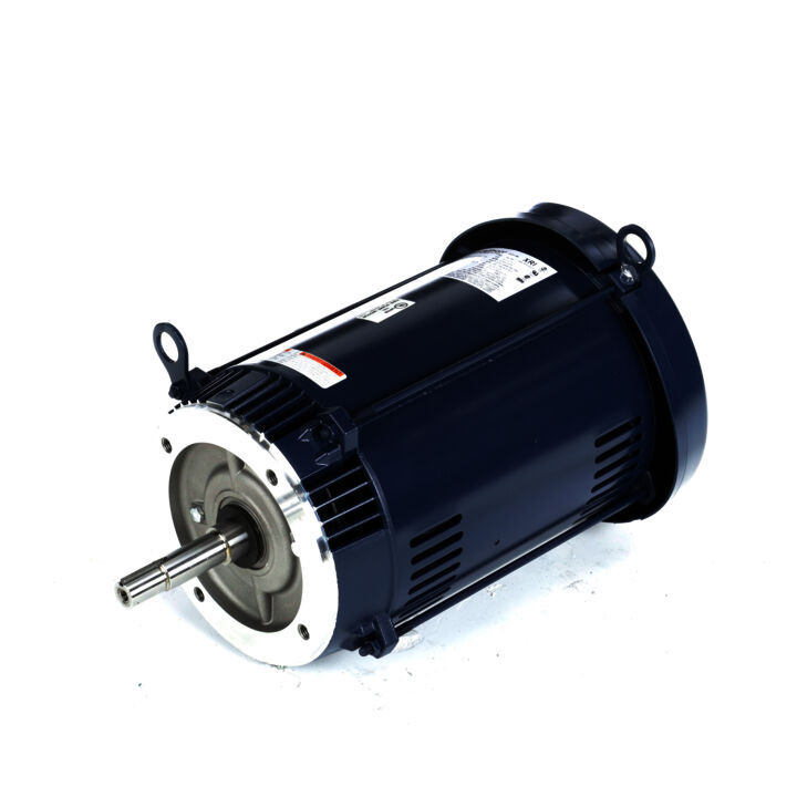 Close-Coupled Pump Motor, 7.50 & 5 HP, 3 Ph, 60 & 50 Hz, 230/460 & 190/380 V, 1800 & 1500 RPM, 213JMV Frame, DP