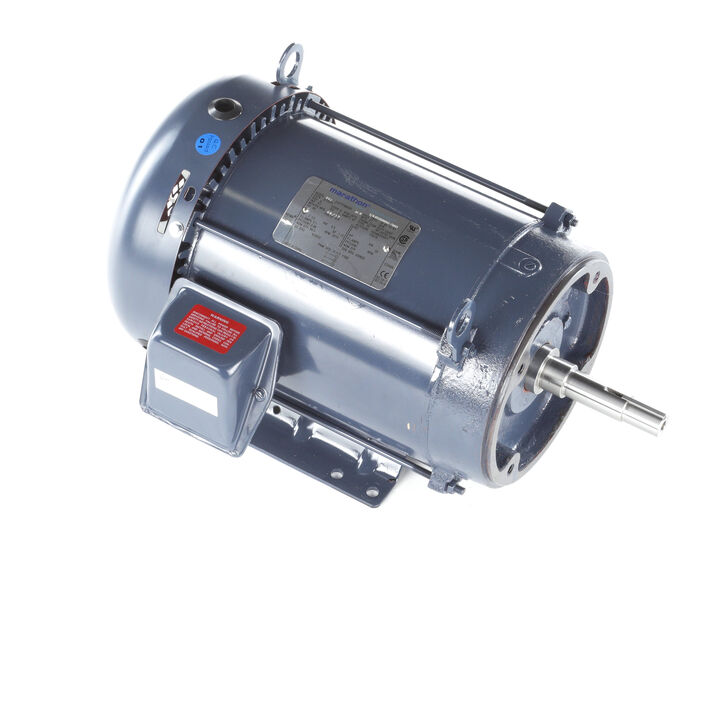 Close-Coupled Pump Motor, 7.50 HP, 3 Ph, 60 Hz, 575 V, 3600 RPM, 213JM Frame, TEFC